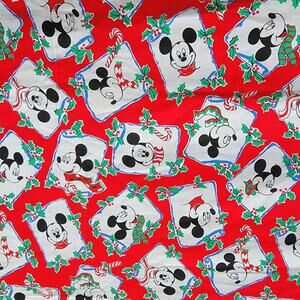Disney Christmas Mickey Mouse Crafting Material 106" x 44"